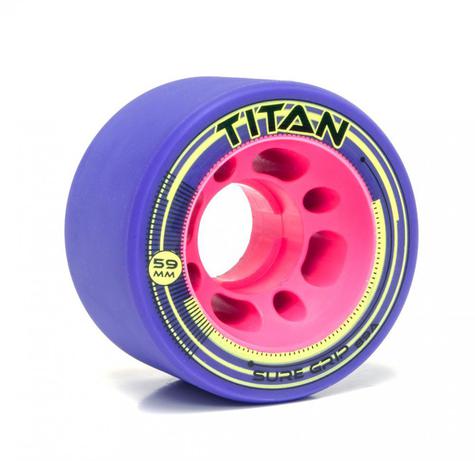 Suregrip Quad Wheels Titan 88a Purple Pack of 4